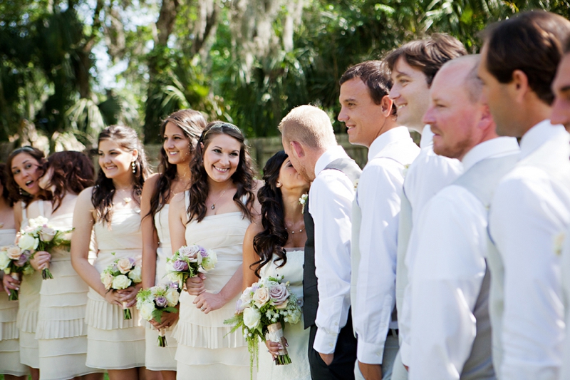 A Rustic Garden Wedding via TheELD.com