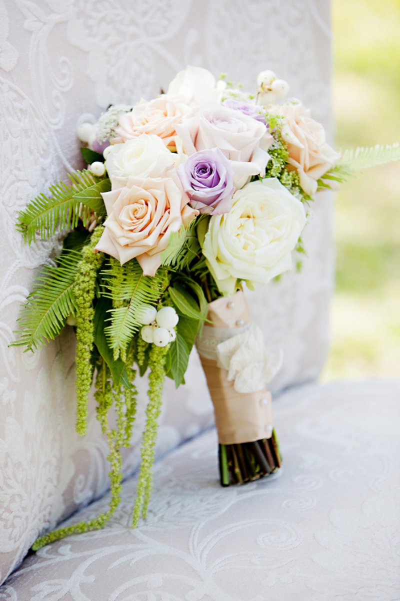 A Rustic Garden Wedding via TheELD.com