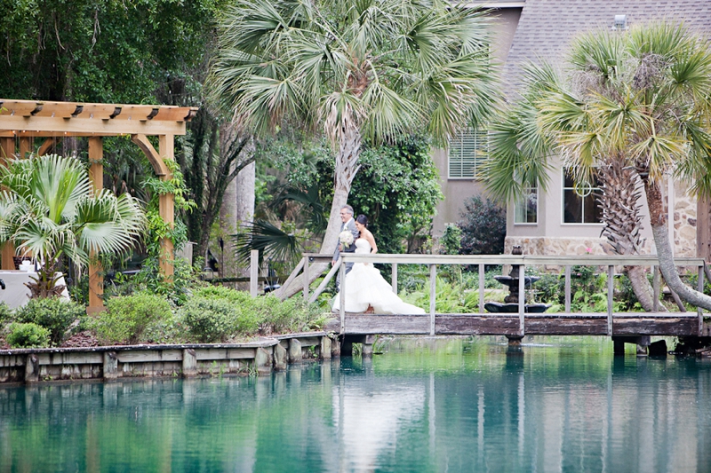 A Rustic Garden Wedding via TheELD.com