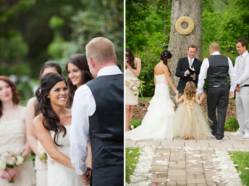 A Rustic Garden Wedding via TheELD.com