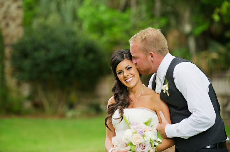 A Rustic Garden Wedding via TheELD.com