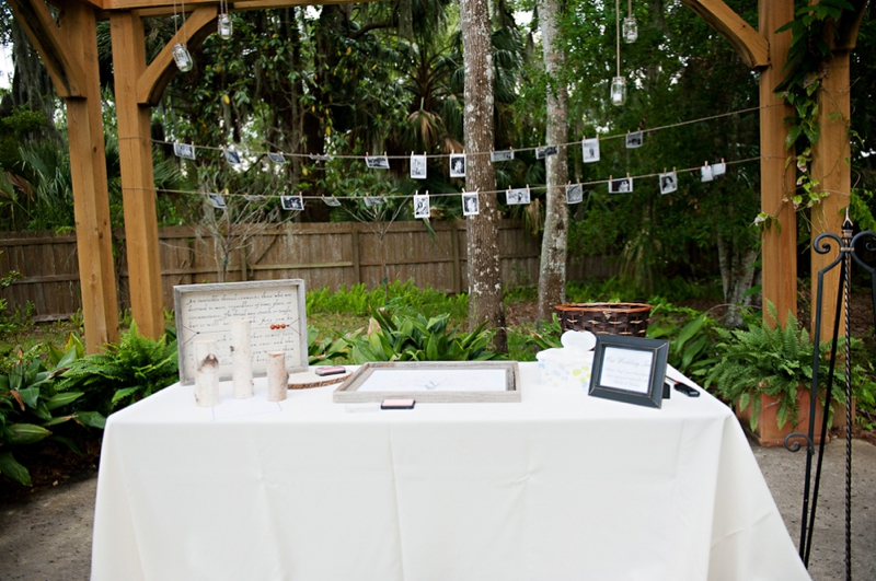 A Rustic Garden Wedding via TheELD.com