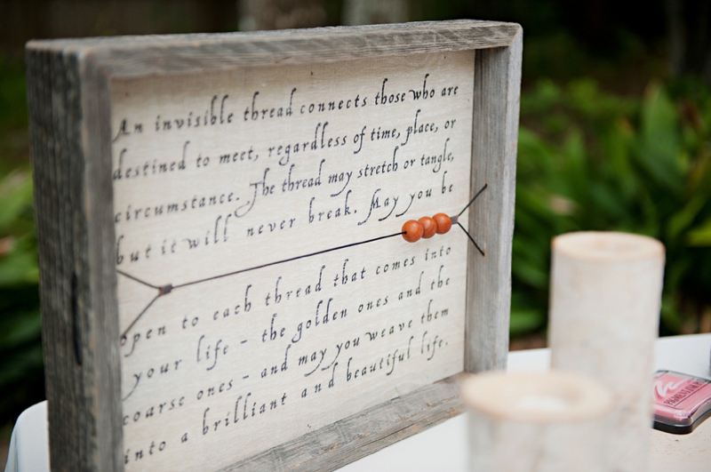 A Rustic Garden Wedding via TheELD.com