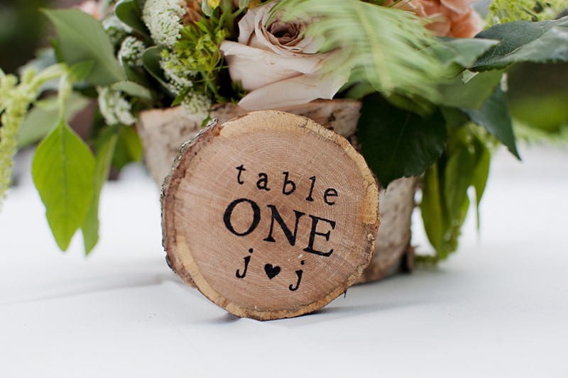 A Rustic Garden Wedding via TheELD.com