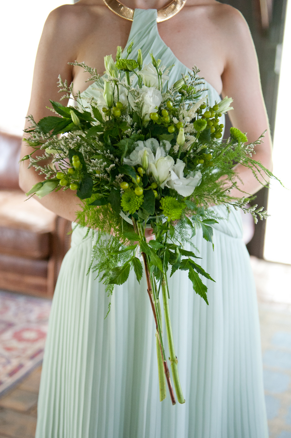 Intimate & Rustic Blue & Green New York Wedding via TheELD.com