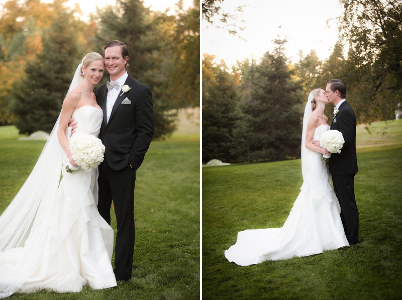 Classic Green & White Minnesota Wedding via TheELD.com