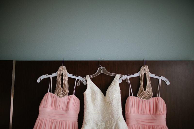 Vintage Elegant Pink and White Florida Wedding via TheELD.com
