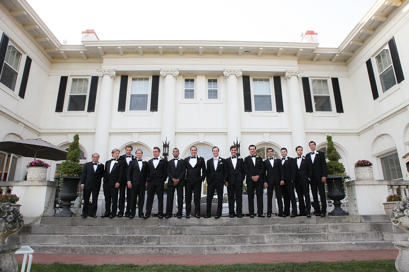 Classic Green & White Minnesota Wedding via TheELD.com