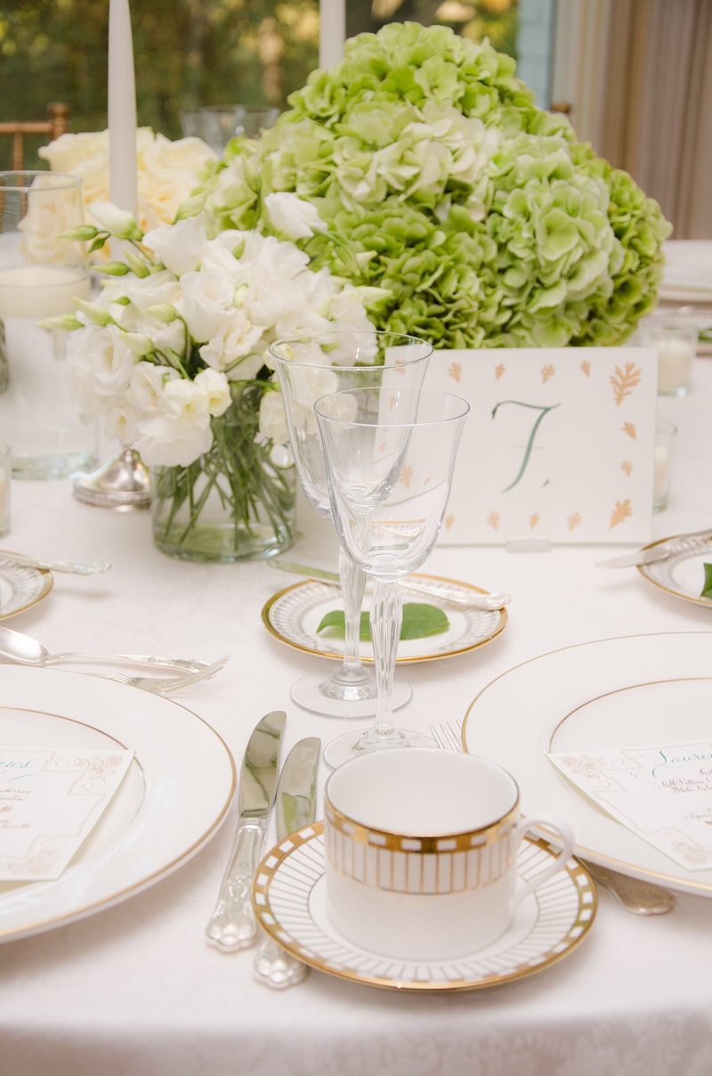 Classic Green & White Minnesota Wedding via TheELD.com