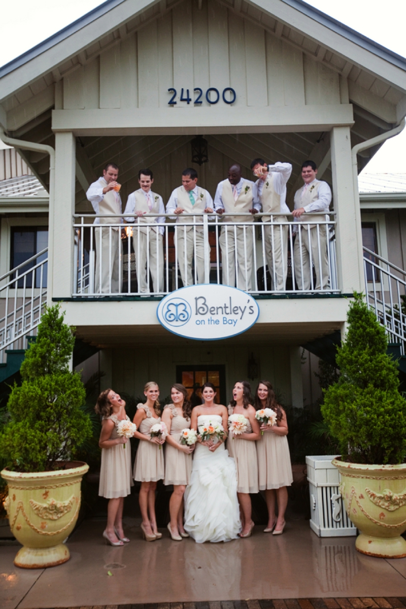 A Shabby Chic Florida Wedding via TheELD.com