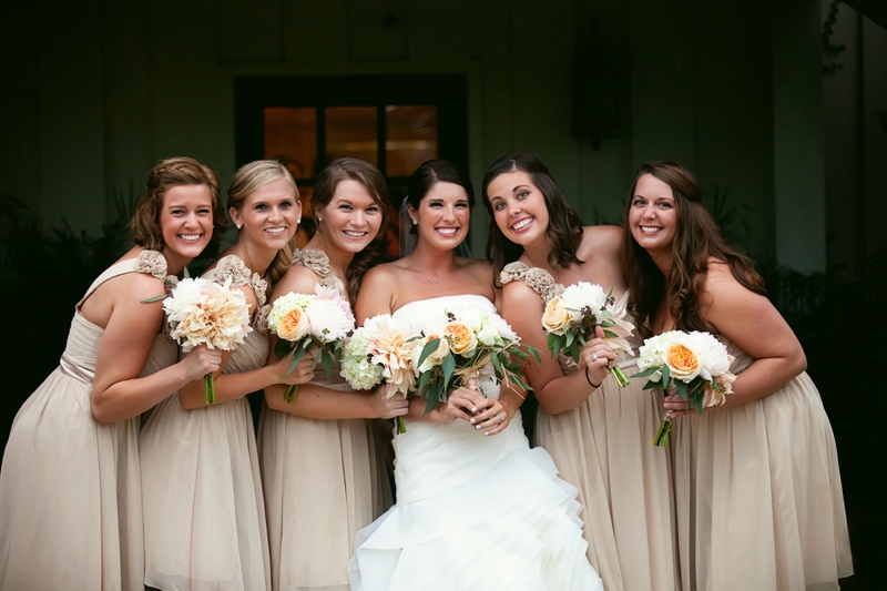 A Shabby Chic Florida Wedding via TheELD.com