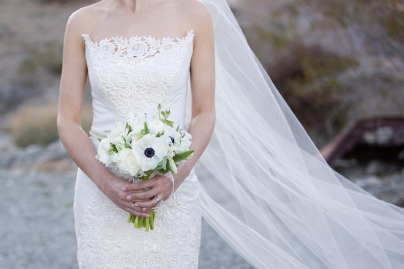 Vintage Glam Desert Bride & Groom Session via TheELD.com