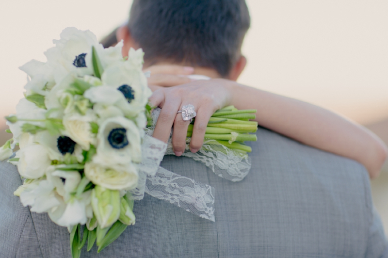 Vintage Glam Desert Bride & Groom Session via TheELD.com