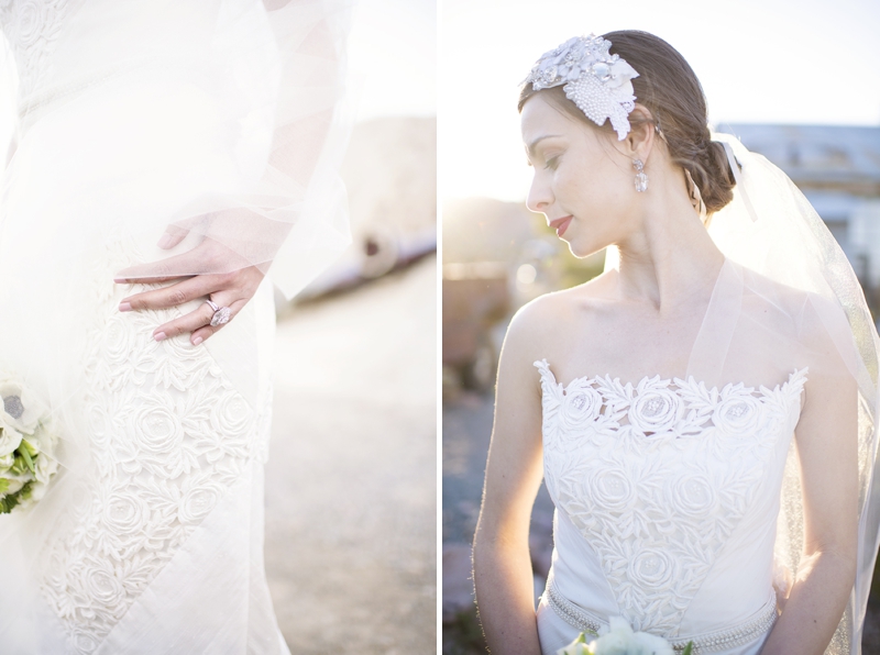 Vintage Glam Desert Bride & Groom Session via TheELD.com