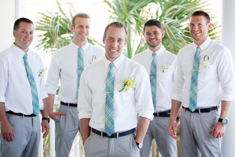 Rustic Chic Blue and Green Beach Wedding via TheELD.com