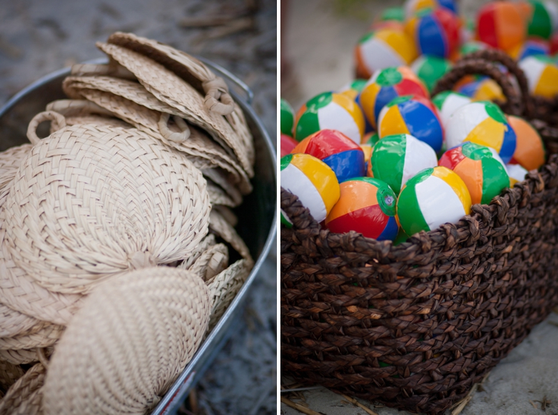 Rustic Chic Blue and Green Beach Wedding via TheELD.com