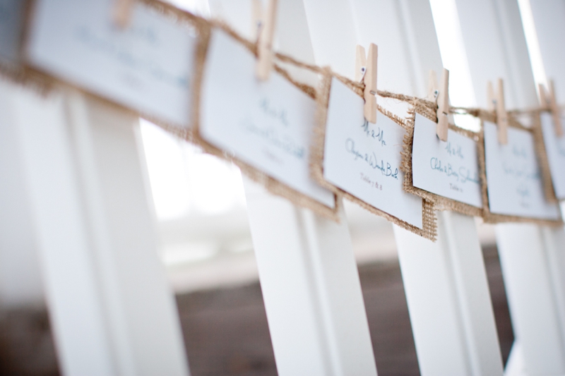 Rustic Chic Blue and Green Beach Wedding via TheELD.com