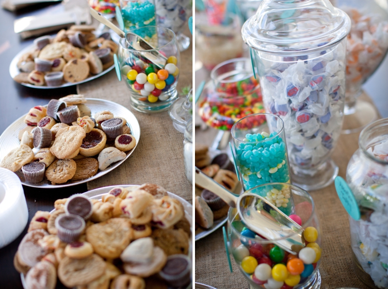 Rustic Chic Blue and Green Beach Wedding via TheELD.com