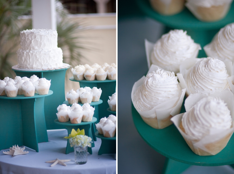 Rustic Chic Blue and Green Beach Wedding via TheELD.com