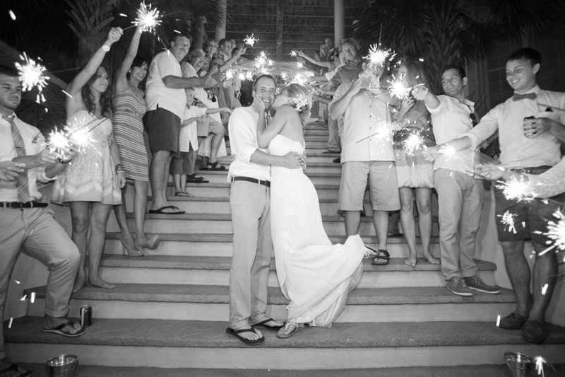 Rustic Chic Blue and Green Beach Wedding via TheELD.com