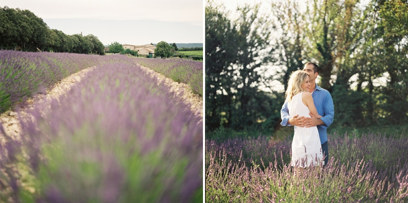 Rustic Lavender Southern France Wedding via TheELD.com