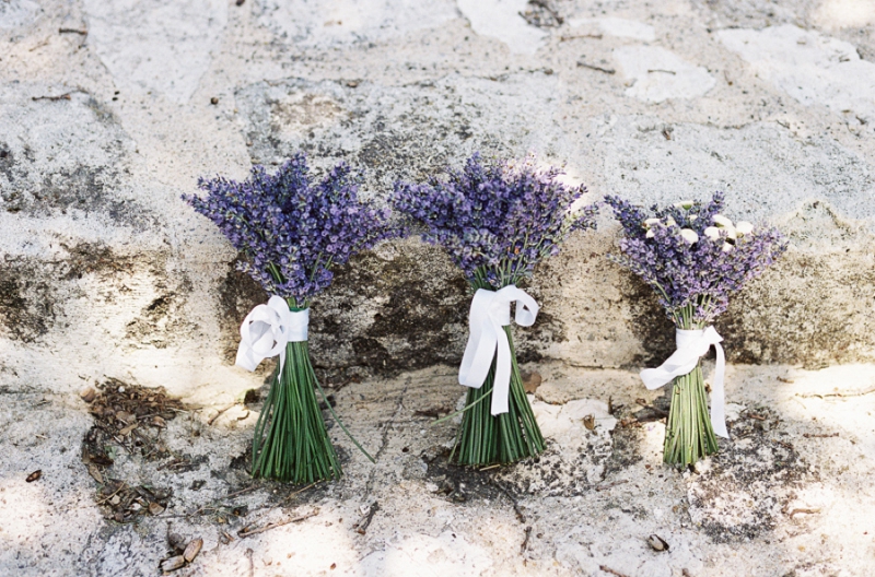 Rustic Lavender Southern France Wedding via TheELD.com