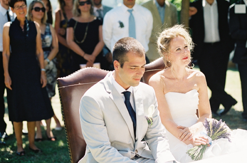 Rustic Lavender Southern France Wedding via TheELD.com