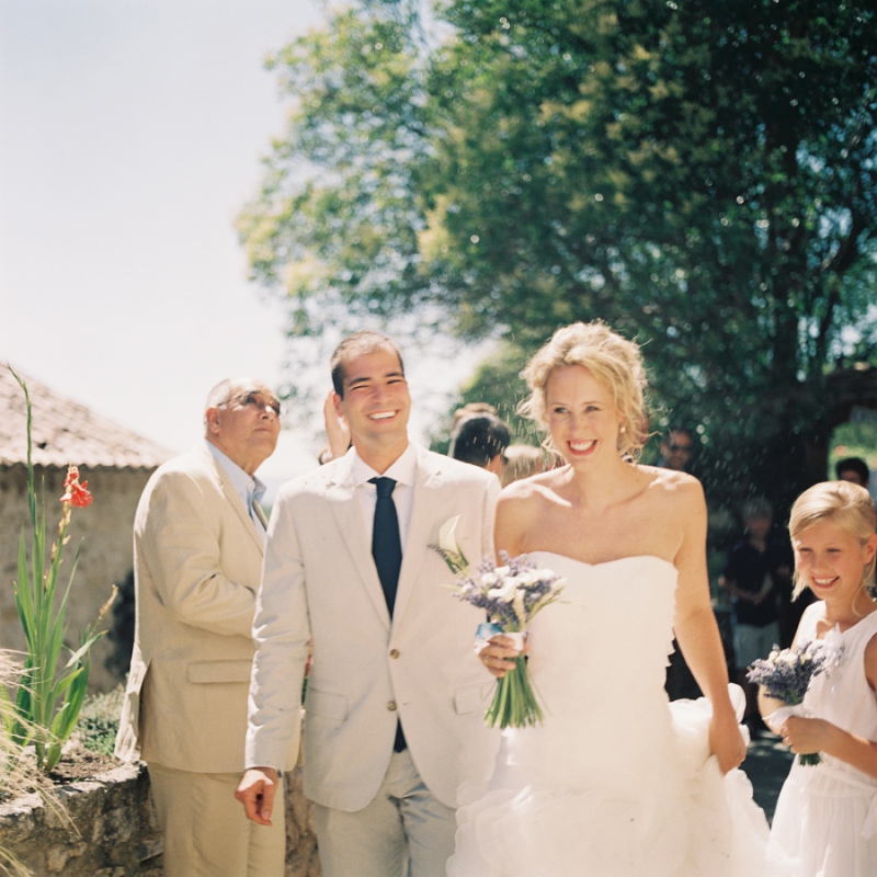 Rustic Lavender Southern France Wedding via TheELD.com