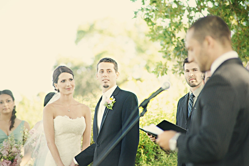 Pink and Mint California Vineyard Wedding via TheELD.com