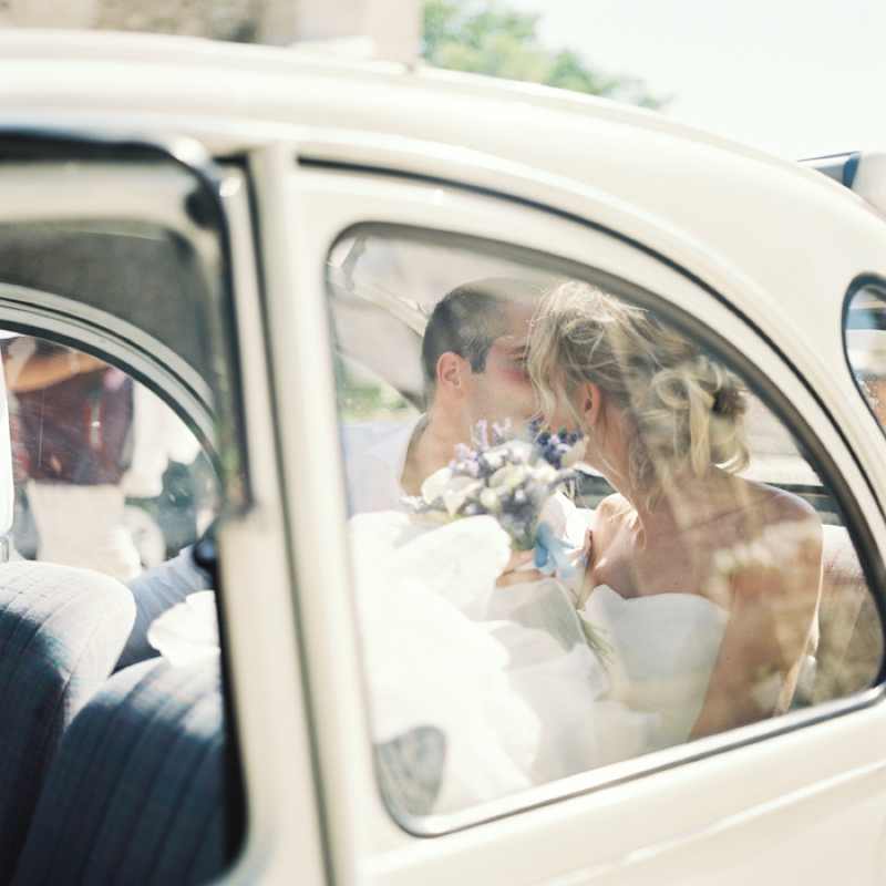 Rustic Lavender Southern France Wedding via TheELD.com