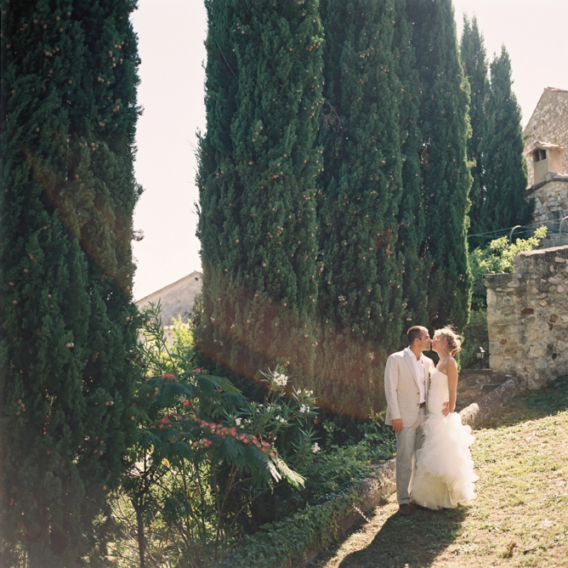 Rustic Lavender Southern France Wedding via TheELD.com