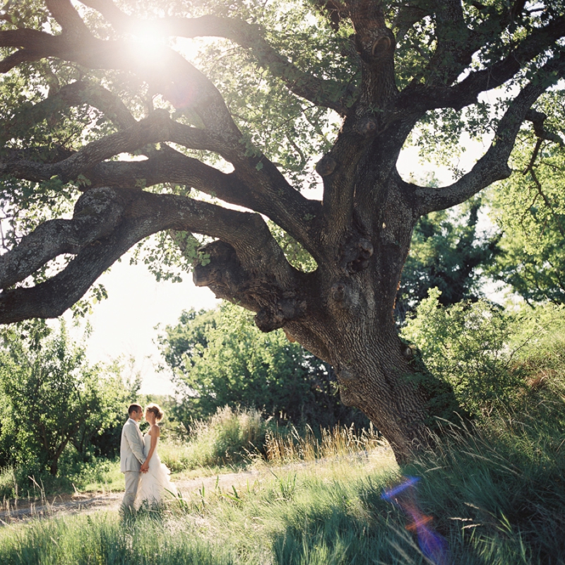 Rustic Lavender Southern France Wedding via TheELD.com