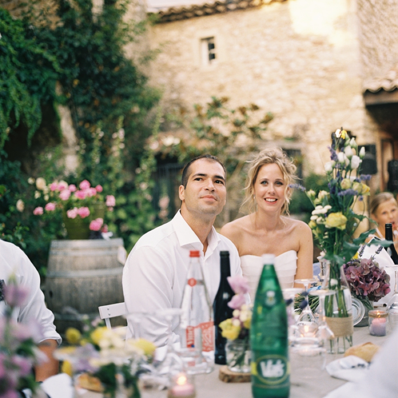 Rustic Lavender Southern France Wedding via TheELD.com