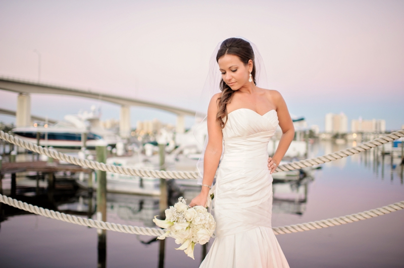 Classic Nautical Florida Wedding via TheELD.com