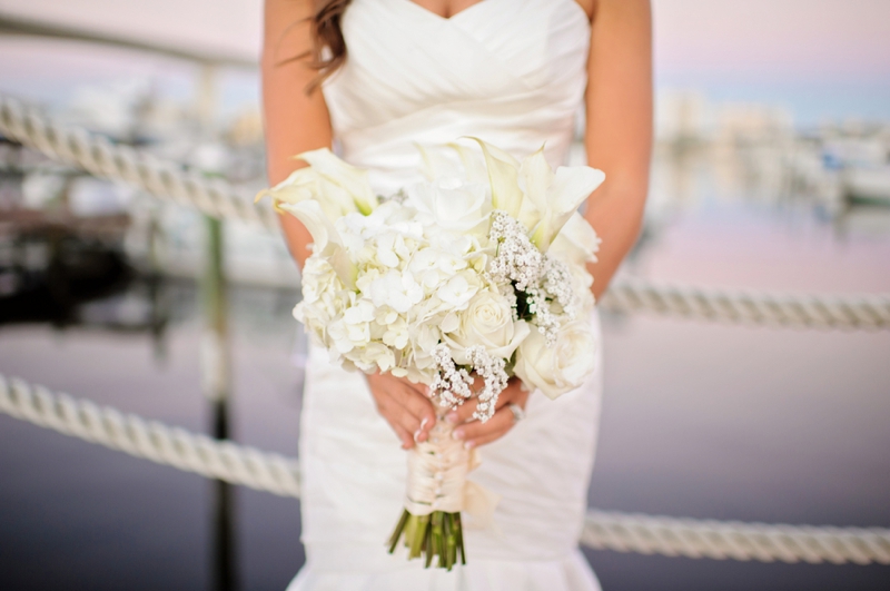 Classic Nautical Florida Wedding via TheELD.com