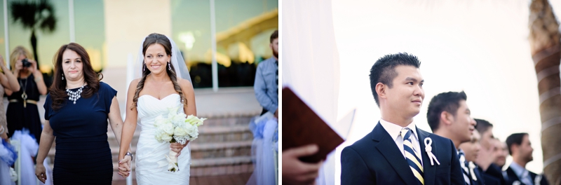 Classic Nautical Florida Wedding via TheELD.com