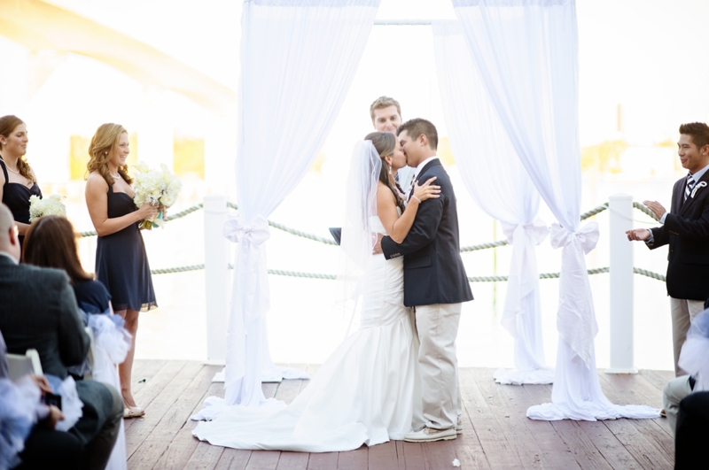 Classic Nautical Florida Wedding via TheELD.com