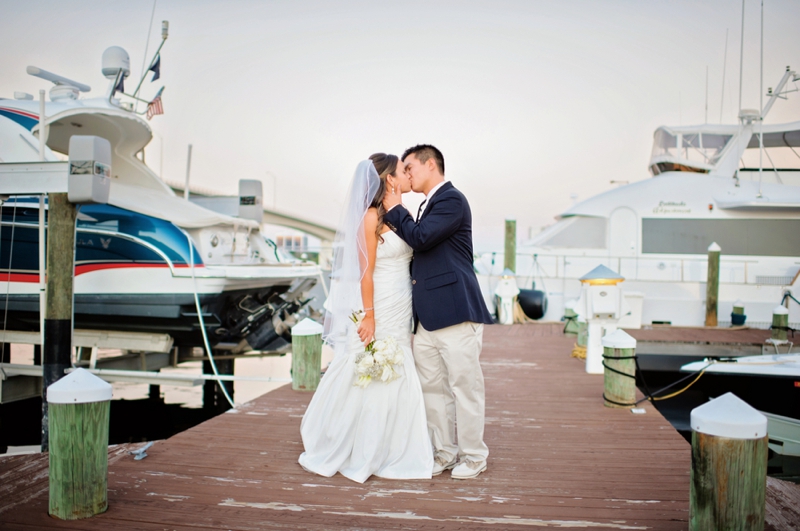 Classic Nautical Florida Wedding via TheELD.com