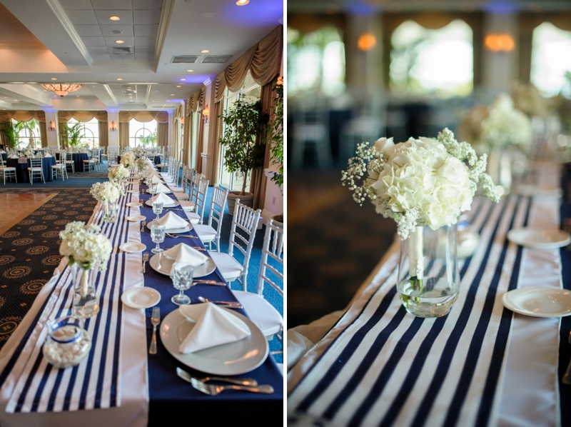 Classic Nautical Florida Wedding via TheELD.com