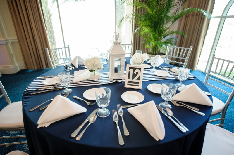 Classic Nautical Florida Wedding via TheELD.com