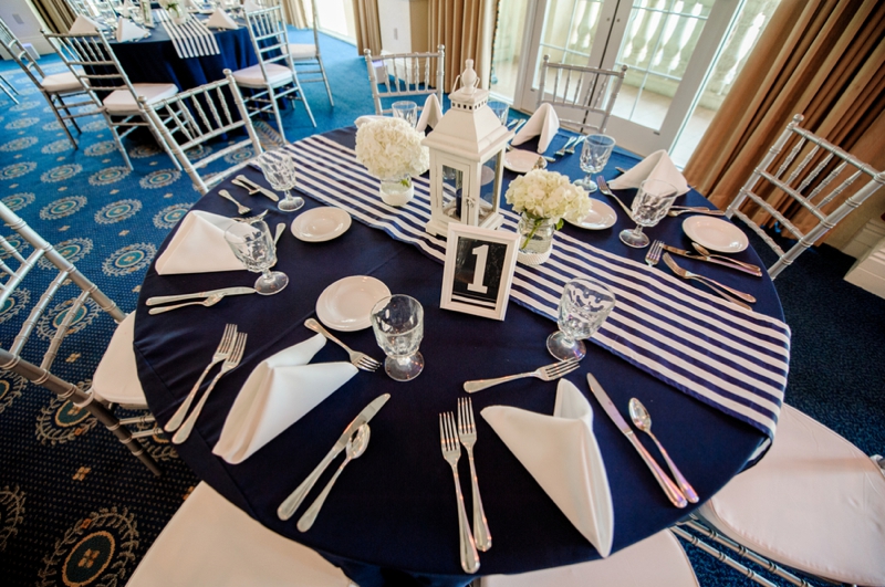 Classic Nautical Florida Wedding via TheELD.com