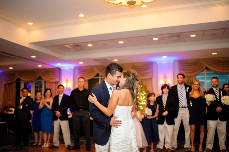 Classic Nautical Florida Wedding via TheELD.com