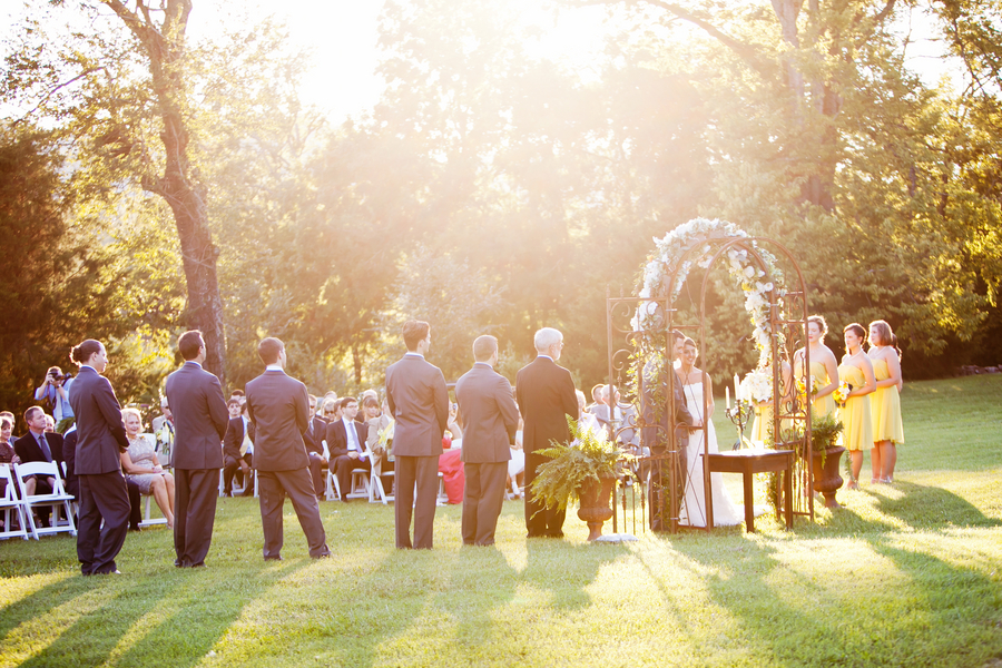 Rustic Yellow Nashville Wedding via TheELD.com