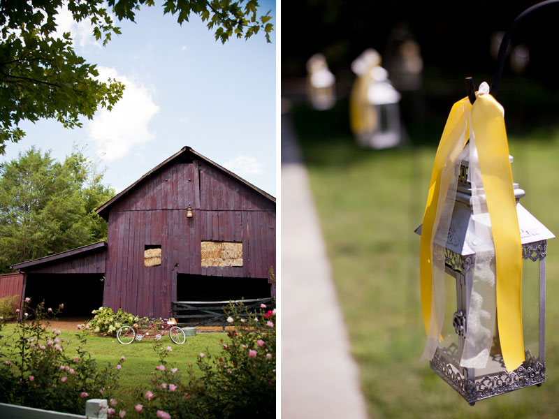 Rustic Yellow Nashville Wedding via TheELD.com