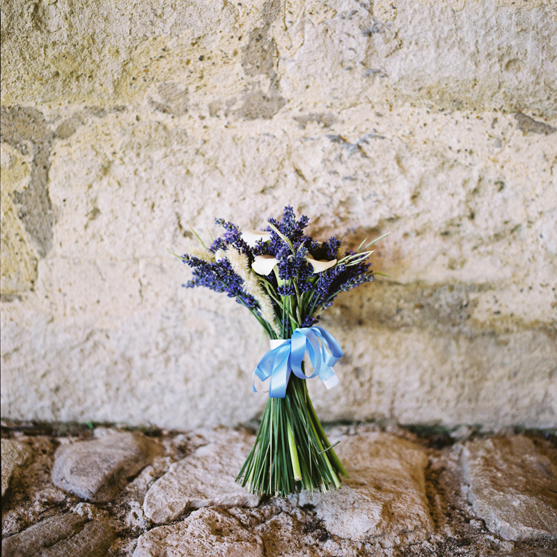 Rustic Lavender Southern France Wedding via TheELD.com