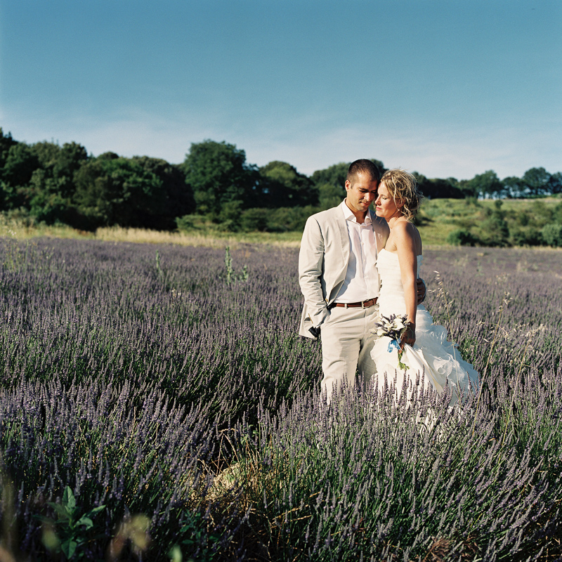Rustic Lavender Southern France Wedding via TheELD.com