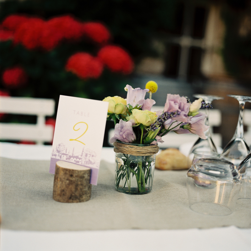 Rustic Lavender Southern France Wedding via TheELD.com