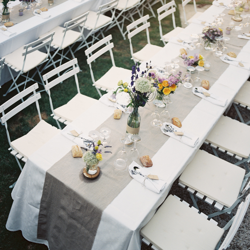 Rustic Lavender Southern France Wedding via TheELD.com