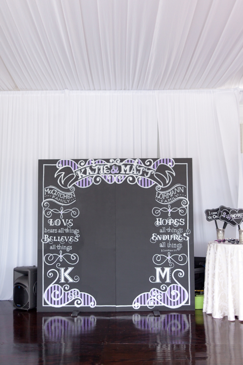 Lavender and White Sunday Brunch Florida Wedding via TheELD.com