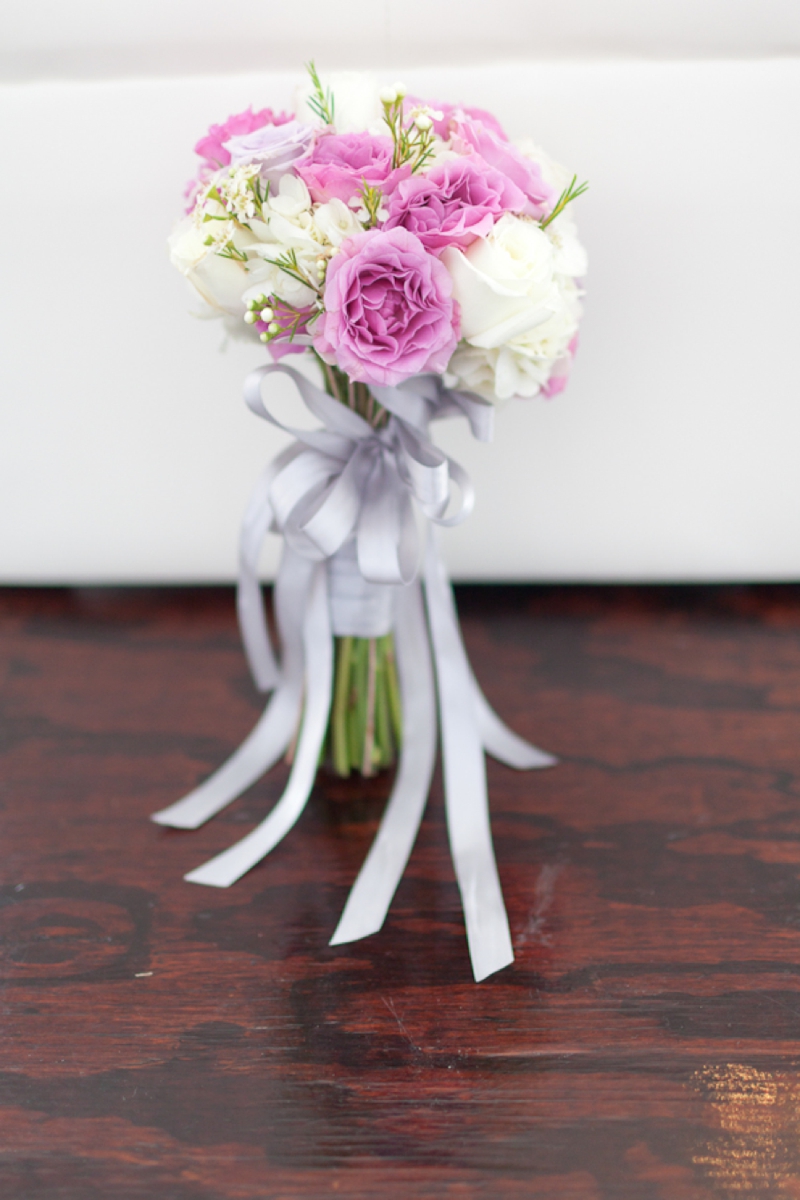 Lavender and White Sunday Brunch Florida Wedding via TheELD.com